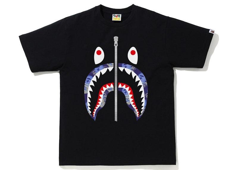 BAPE Storm Shark Tee Black/Purple