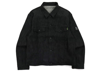 BAPE Stretch Denim Jacket Black