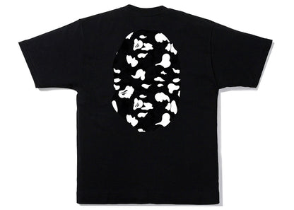 BAPE Stripe ABC Camo Big Ape Head Tee Black/Black