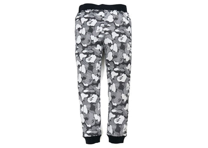 BAPE Stripe ABC Camo Sweat Pants Black