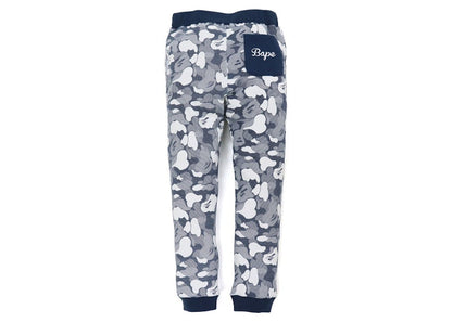 BAPE Stripe ABC Camo Sweat Pants Navy