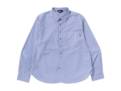 BAPE Stripe Shirt Blue