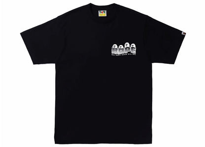 BAPE Stroke Camo Distortion Tee Black/Red