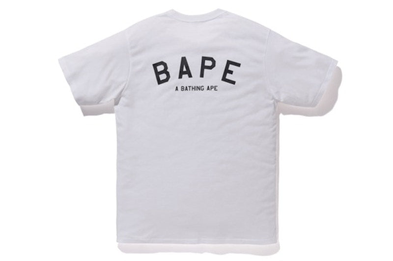BAPE Summer Bag Ape Head Tee White
