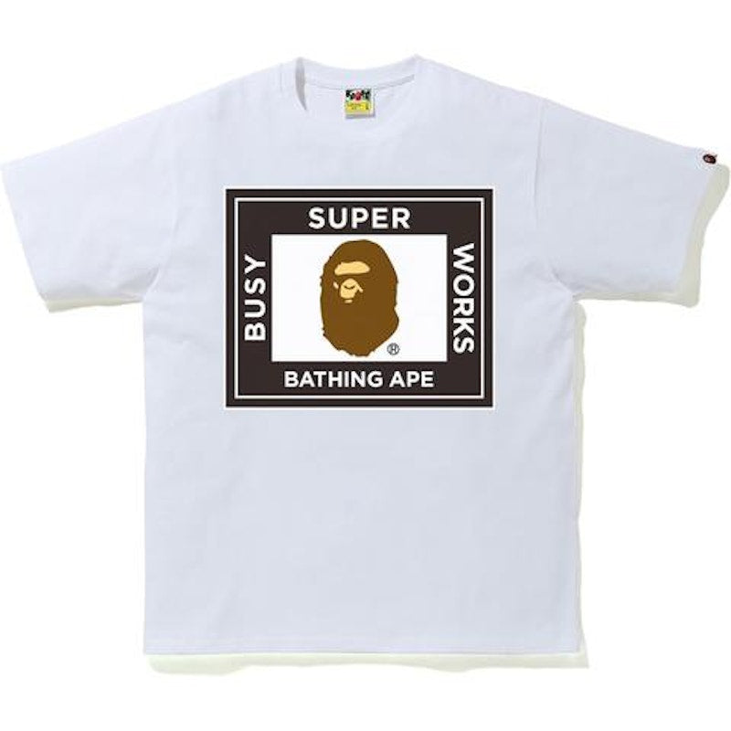 BAPE Super Busy Works Tee Gray