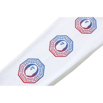 BAPE Swarovski Graphic Full Zip Hoodie White