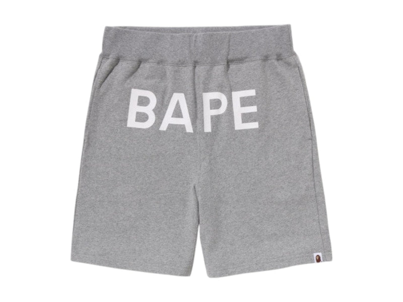 BAPE Sweat Shorts Gray