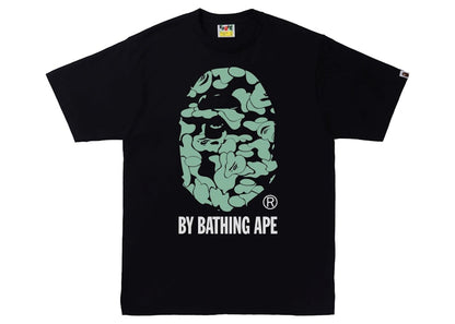 BAPE Text Code Camo By Bathing Ape Tee Black