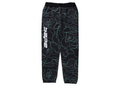 BAPE Text Code Camo Sweatpants Black