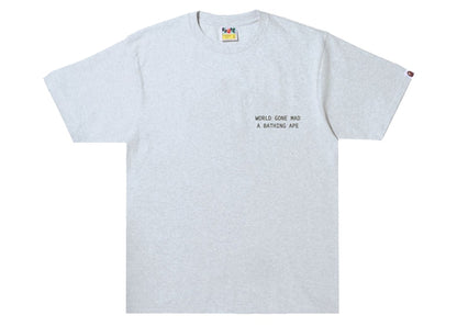 BAPE Text Code Camo Tee Gray