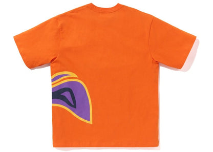 BAPE Thermography Relaxed Fit Tee Orange