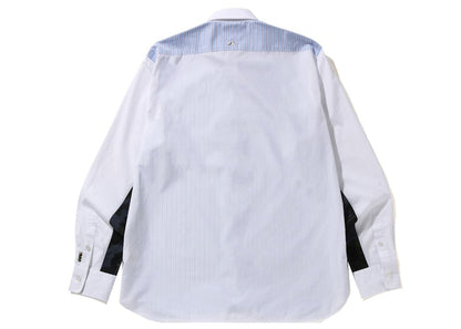 BAPE Thomas Mason Multi Pattern Wide Fit Shirt Multi