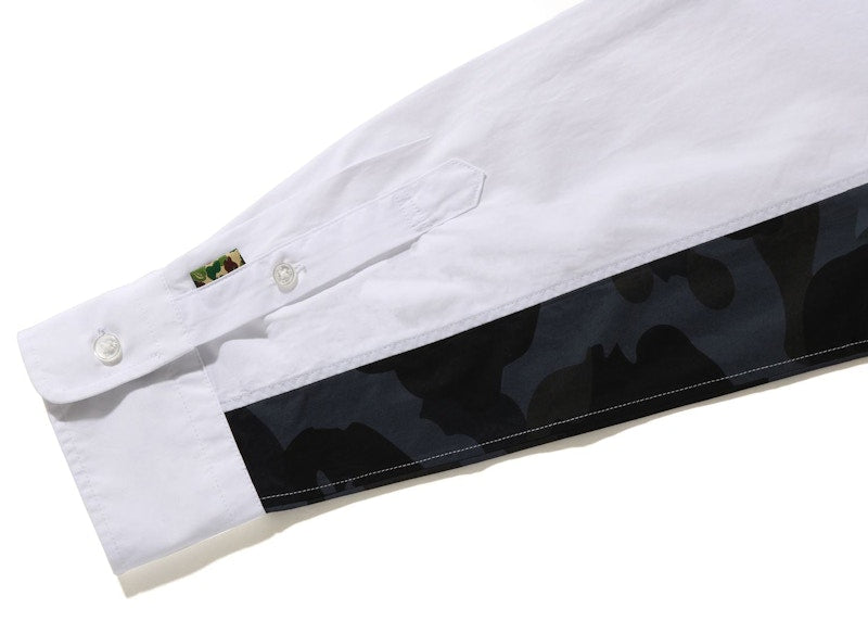 BAPE Thomas Mason Multi Pattern Wide Fit Shirt Multi