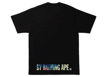 BAPE Tie Dye Ape Face Tee Black/Multi