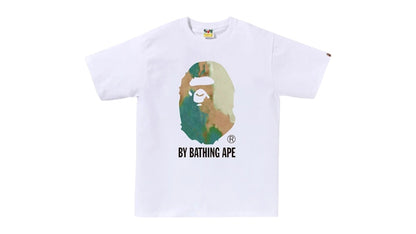 BAPE Tie Dye By Bathing Ape Tee White/Beige