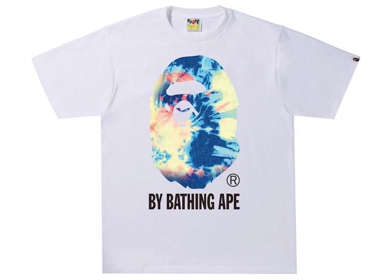 BAPE Tie Dye By Bathing Ape Tee White/Multicolor