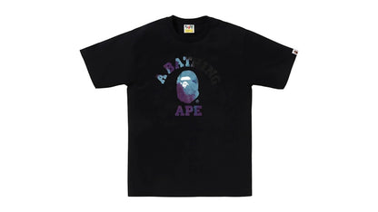 BAPE Tie Dye College Tee White/Beige