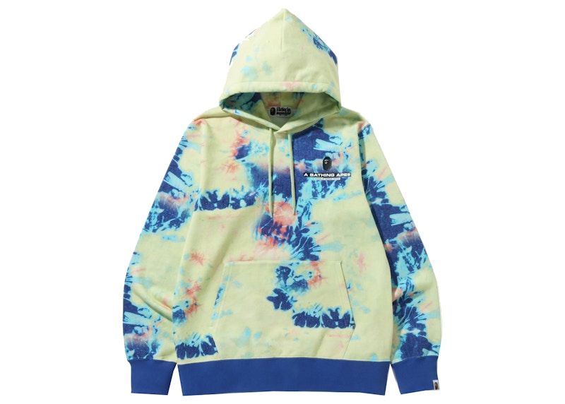 BAPE Tie Dye Pullover Hoodie Multi