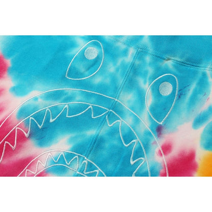 BAPE Tie Dye Shark Sweat (SS19) Shorts Multi