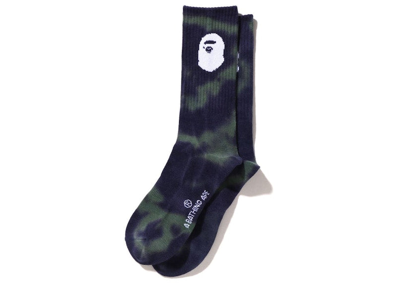 BAPE Tie Dye Socks Purple