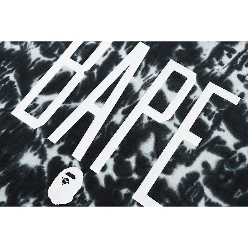 BAPE Tie Dye Tee Black