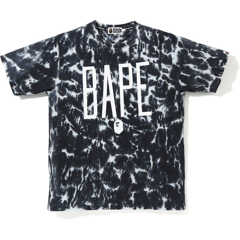 BAPE Tie Dye Tee Black