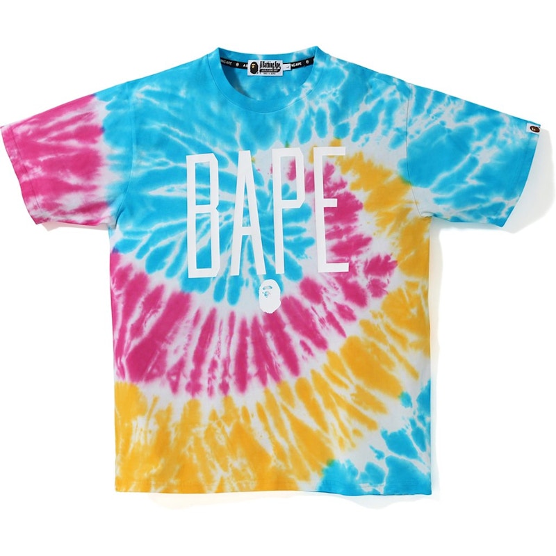 BAPE Tie Dye Tee Multi