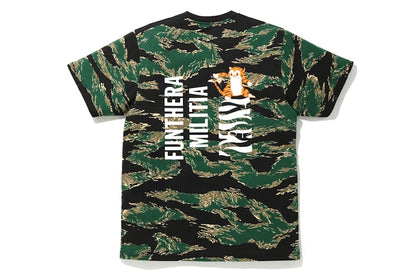 BAPE Tiger Camo Tiger Tee Green