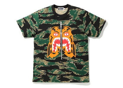 BAPE Tiger Camo Tiger Tee Green
