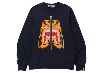 BAPE Tiger Crewneck (FW21) Navy