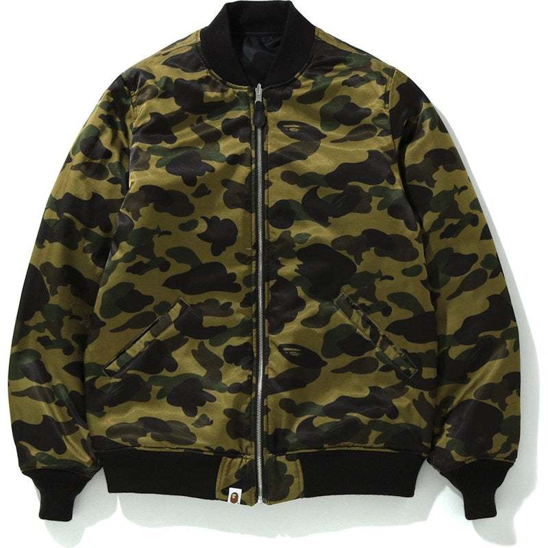 BAPE Tiger Embroidery Reversible Jacket Black