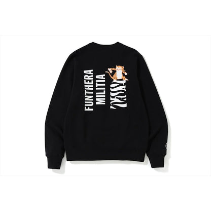 BAPE Tiger Heavy Weight Crewneck (FW19) Black