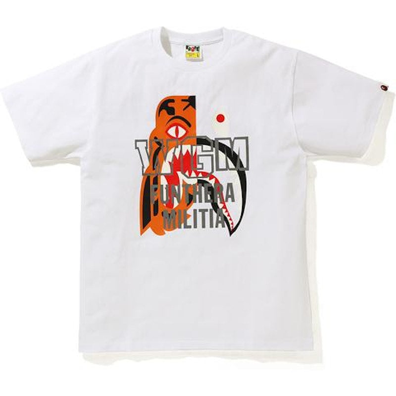 BAPE Tiger Shark Tee White