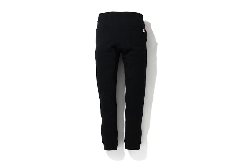 BAPE Tiger Slim Sweat Pants Black