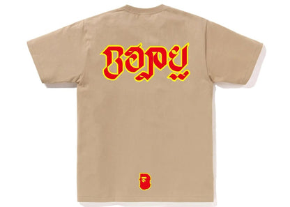 BAPE Tiger Tee Beige