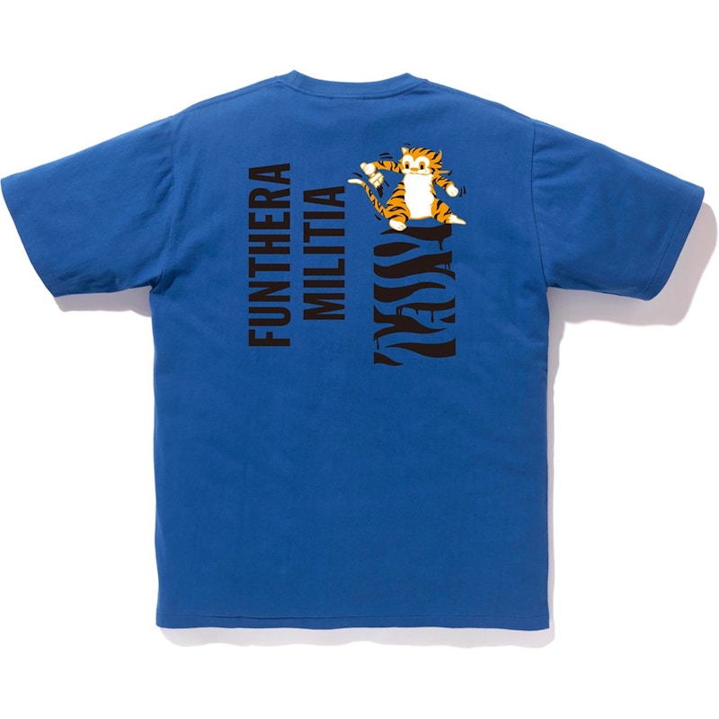 BAPE Tiger Tee Blue