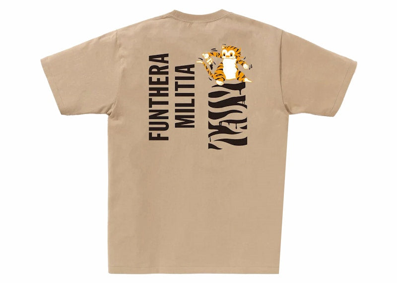 BAPE Tiger Tee (FW23) Beige