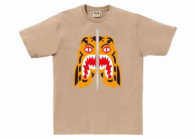 BAPE Tiger Tee (FW23) Beige