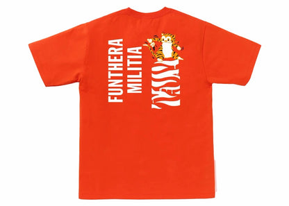 BAPE Tiger Tee (FW23) Orange