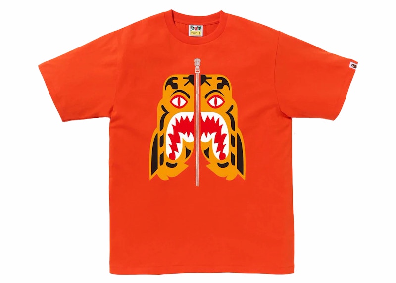 BAPE Tiger Tee (FW23) Orange
