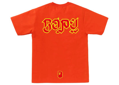 BAPE Tiger Tee Orange