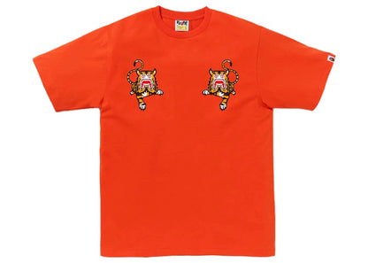 BAPE Tiger Tee Orange