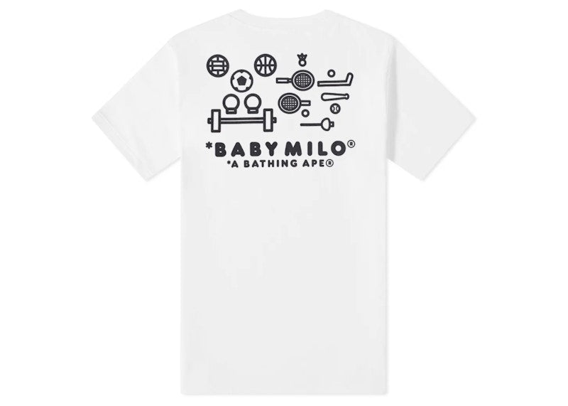 BAPE Tokyo Baby Milo Tee White