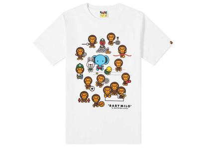 BAPE Tokyo Baby Milo Tee White