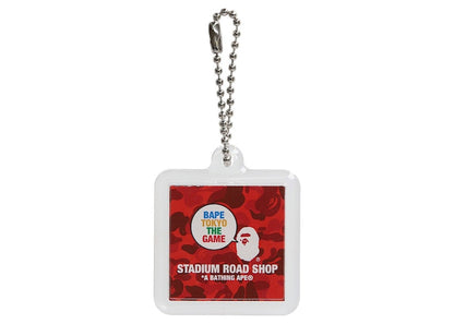BAPE Tokyo The Game Keychain Red