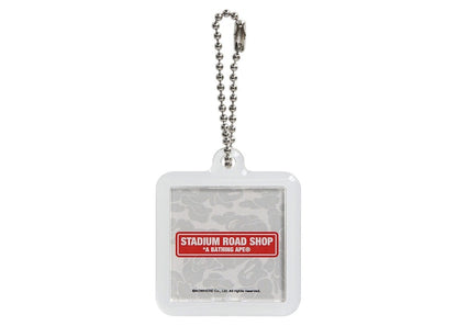 BAPE Tokyo The Game Keychain White