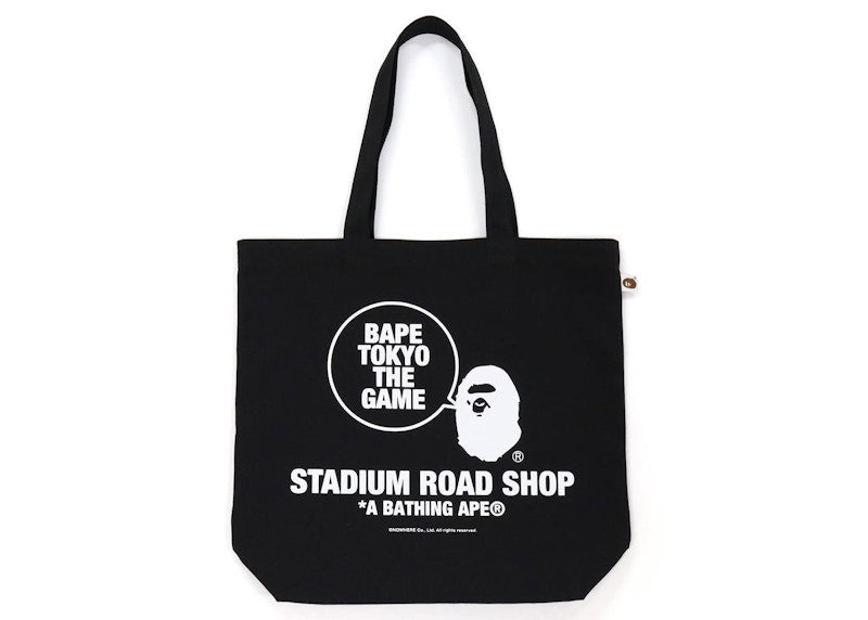 BAPE Tokyo The Game Tote Bag Black