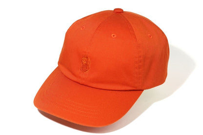 BAPE Tonal Ape Head One Point Panel Cap Orange