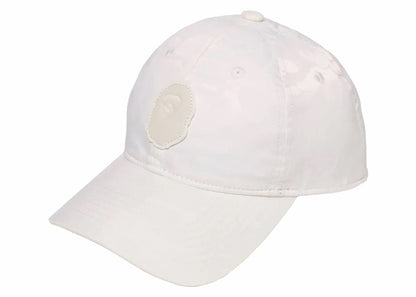 BAPE Tonal Solid Camo Cap Ivory