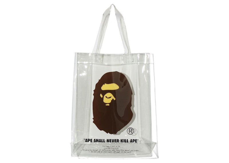 BAPE Tote Bag Clear